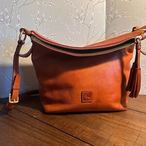 Dooney & Bourke Florentine Selena Crossbody Shoulder Bag, Natural